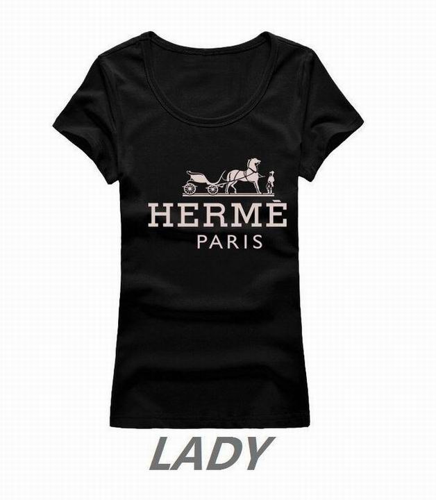 Hermes short round collar T woman S-XL-029